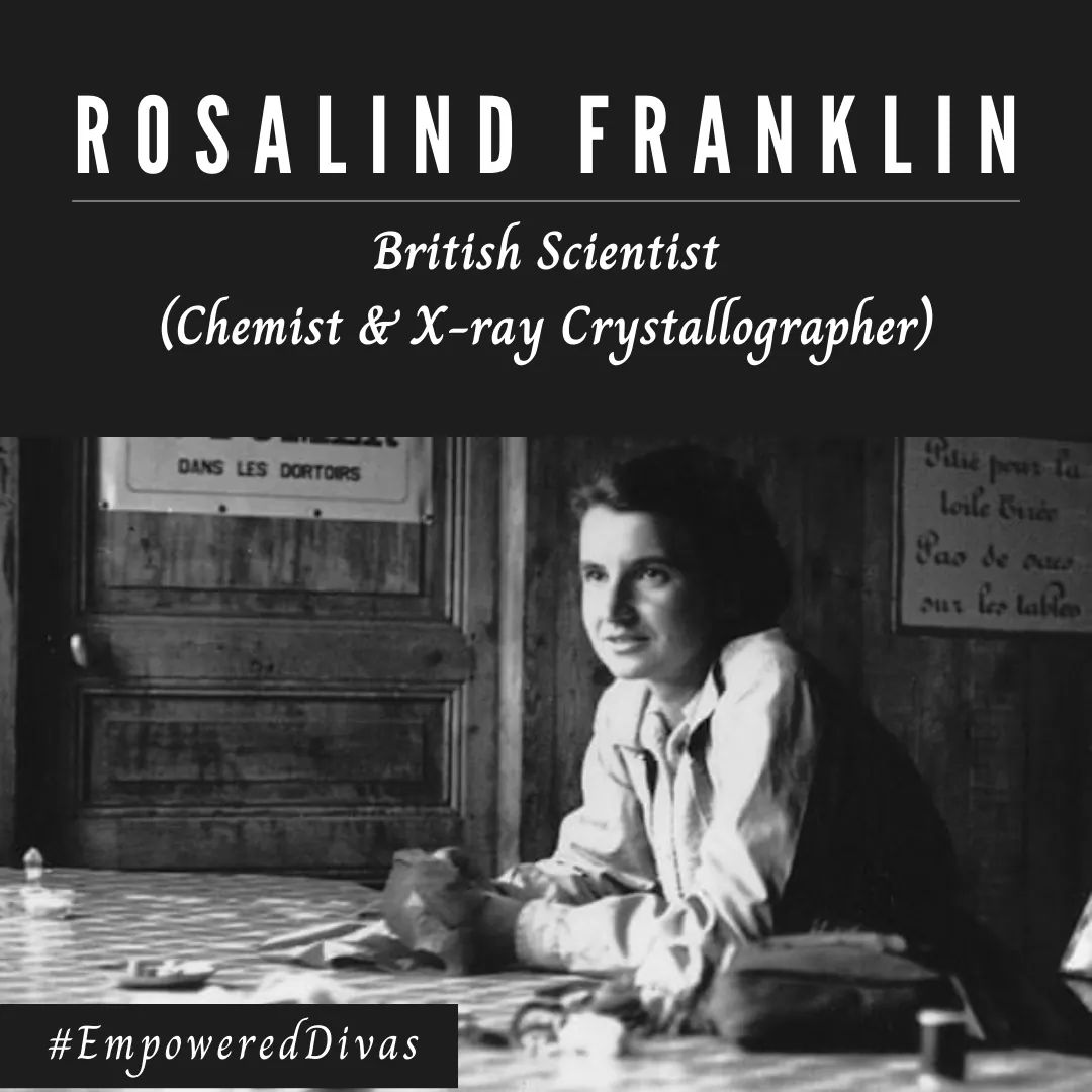 divazthoughts's tweet photo. Rosalind Franklin

#internationalwomensday2021 #EmpoweredDivas #divazthoughts  #sheisamazing  #diva #sheisafighter #womenpower  #empathyisrareskill #bethelight #rayofhope #silverlighning #kindnessquote #bebrave #courageouswomen

Click to read: https://t.co/5MG9RksKbB https://t.co/TmDfmOBAYb