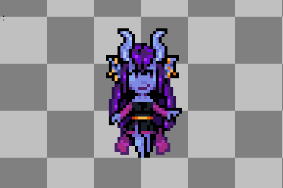 MortMort_'s tweet photo. A quick little #pixelart doodle of @m0rimorr's character I did on stream last night. https://t.co/BfOVQBLhU5