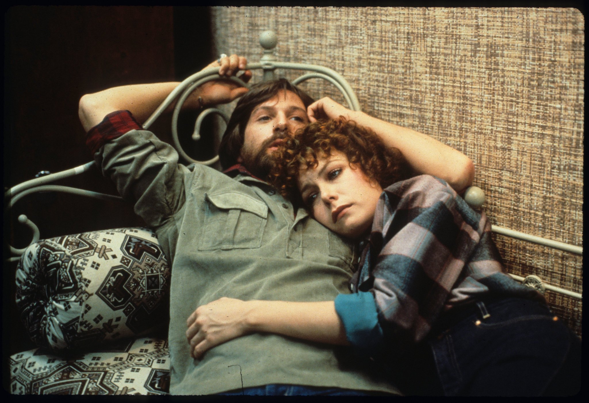 Happy birthday Cassie Yates! Here she is (with Michael Brandon) in FM (1978), a film by John A. Alonzo. 