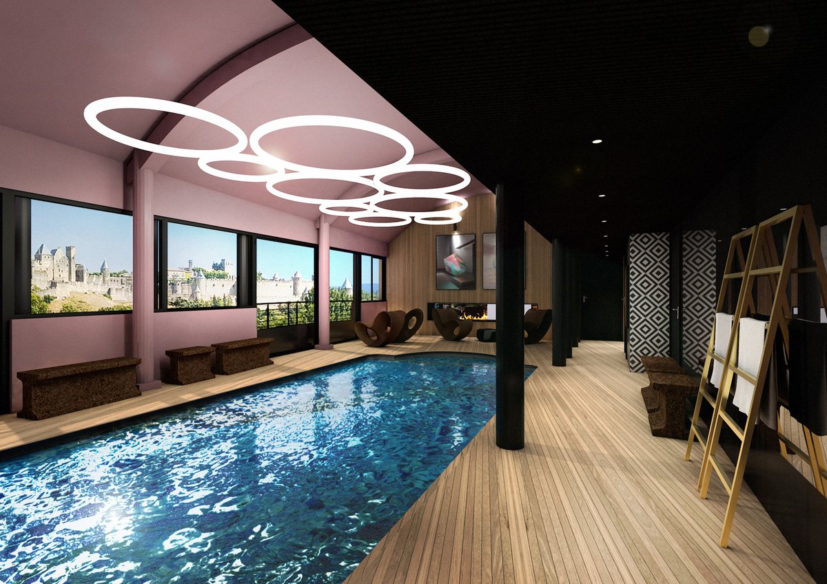 tribe_hotels's tweet photo. #2021 #openingsoon #tribehotels will have their first #swimmingpooldesign and #lifestyle #rooftopbar & #restaurantdesign #bedroominspiration #arty #carcassonne #france #jointribe
@tribe_hotels collective will be ready to welcome you!
#lifestylebrands #franchisedevelopment https://t.co/w33xWjDXtZ