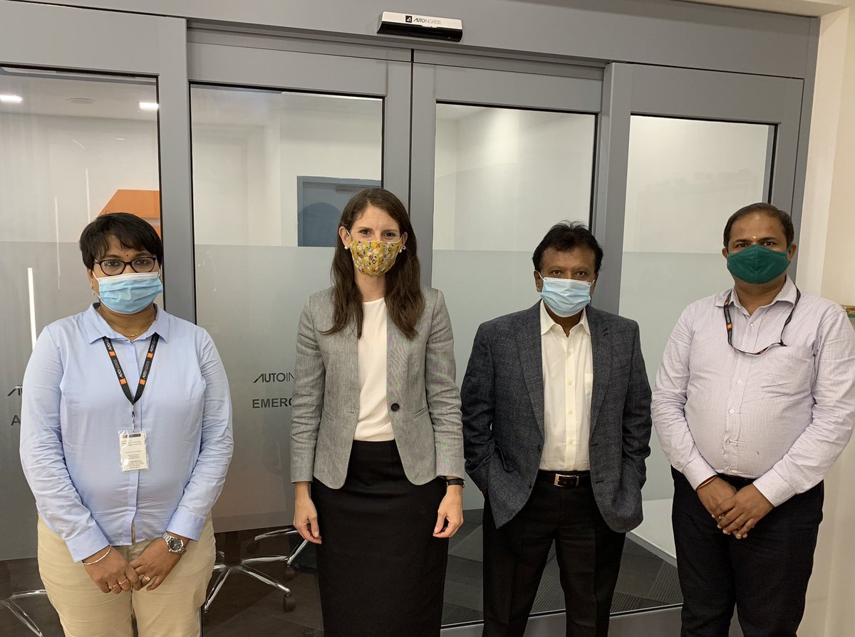 AusCGChennai's tweet photo. Australian company opening doors in India! Very impressed by the range of high-tech, no touch COVID safe solutions at @AutoingressInd in #Chennai. https://t.co/vVmymJtYWX