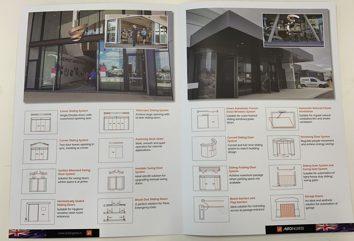 Australian company opening doors in India! Very impressed by the range of high-tech, no touch COVID safe solutions at @AutoingressInd in #Chennai.
