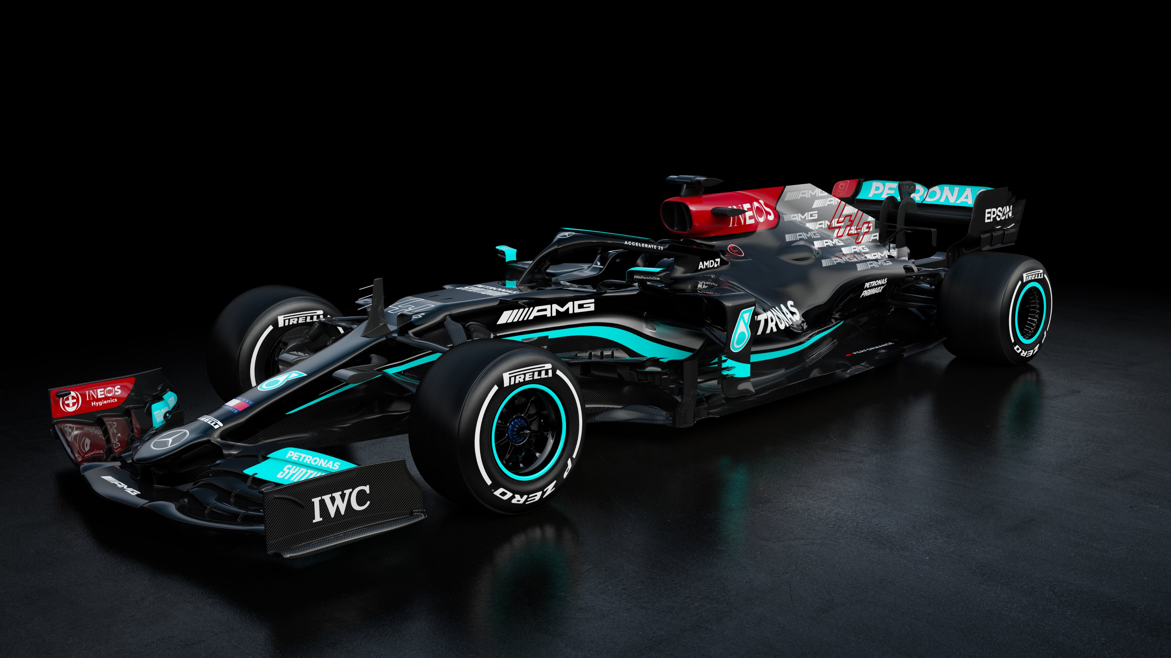 Bolid Mercedesa na sezon 2021 - Mercedes-AMG W12 E Performance