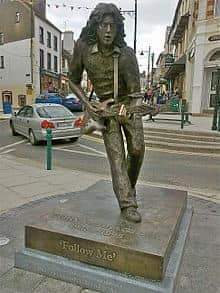 Happy Heavenly Birthday to Rory Gallagher. 