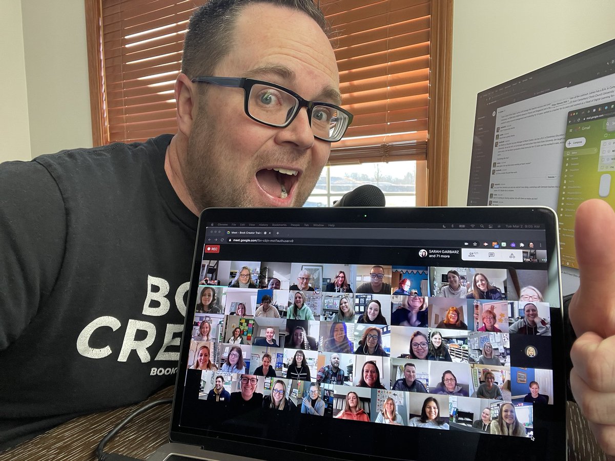 Great time with 130 South Lyon teachers this morning. <a href="/BookCreatorApp/">Book Creator from Kami</a>