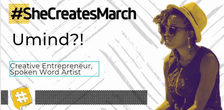 enthusemag's tweet photo. #SheCreatesMarch| Umind?!, Creative Entrepreneur & Spoken Word Artist • #enthuse https://t.co/gvJwPwc5vm https://t.co/V4dsC6nd3V