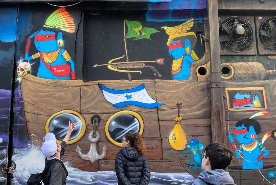 Covenant Foundation (@covenantfn) on Twitter photo "To what extent can we dare to let our students know that there is complexity, and give them the tools to deal with it?"
The Tiferet Project at <a href="/brandeismarin/">Brandeis Marin</a> is following students' natural curiosity using the arts as a way to re-think Israel education.
buff.ly/3bRHnJv "To what extent can we dare to let our students know that there is complexity, and give them the tools to deal with it?"
The Tiferet Project at <a href="/brandeismarin/">Brandeis Marin</a> is following students' natural curiosity using the arts as a way to re-think Israel education.
buff.ly/3bRHnJv