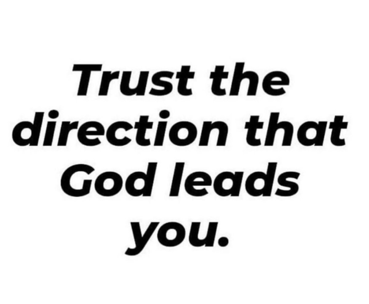 Don’t doubt what you sense, feel and discern!!! Don’t let anyone talk you out of the will of God.