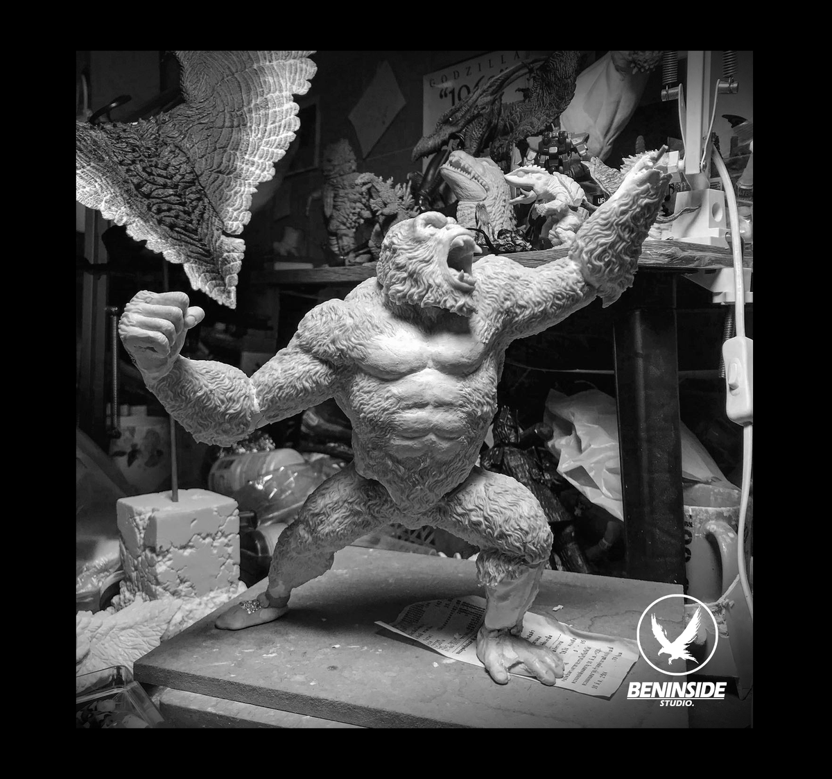 BeninsideAvt's tweet photo. 88th Anniversary of Kong
65% “Kong” (2021) Prototype 25cm.
Duel of King Of The Monsters
Sculpt by Beninside Studio.
See more >> https://t.co/5SZACgqx3v
#Kong #Kong2021 #godzilla #GodzillavsKong #titanus #Kaiju #sculpt #monstersverse #legengary #Beninside #beninsidestudio https://t.co/GQ1hXltqLq