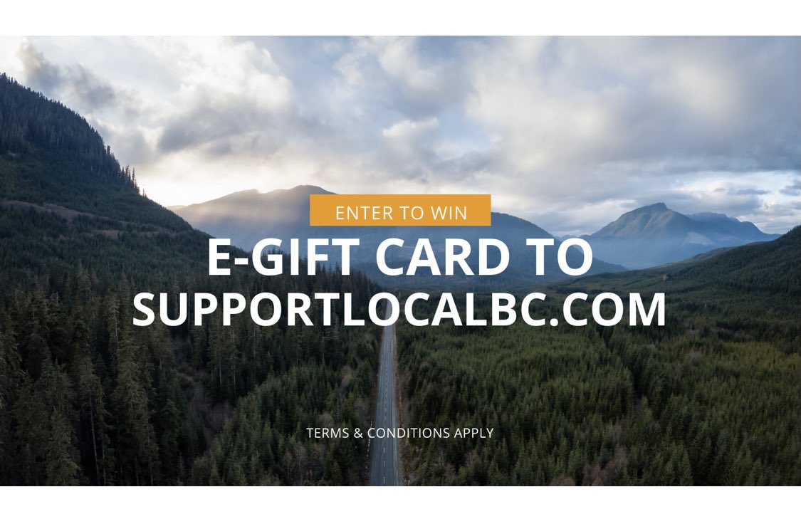 ⬇️ ⬇️ ⬇️ 🌟 GIVEAWAY 🌟 Like, follow & retweet to win one of five $50 gift cards to @SupportLocalBC. Remember, even short glances away from the road increases your risk of crashing. #EyesFwdBC #LeaveYourPhoneAlone. Contest rules: ow.ly/SVWT50DHZmG