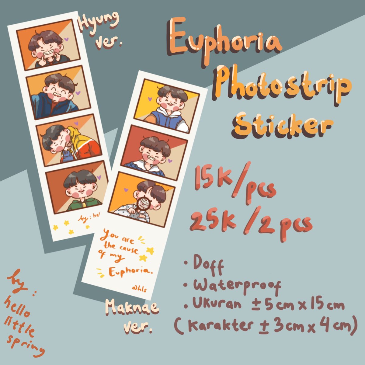 maySpringHappen's tweet photo. Kumpulan barang baru kami dengan gambar fanart bts!! Semua detail ada di gambar yaa bisa dicek ^^ bisa nih co besok dari shopee mumpung 3.3 alias gratis ongkir 🥰 https://t.co/BfKriOWbDw