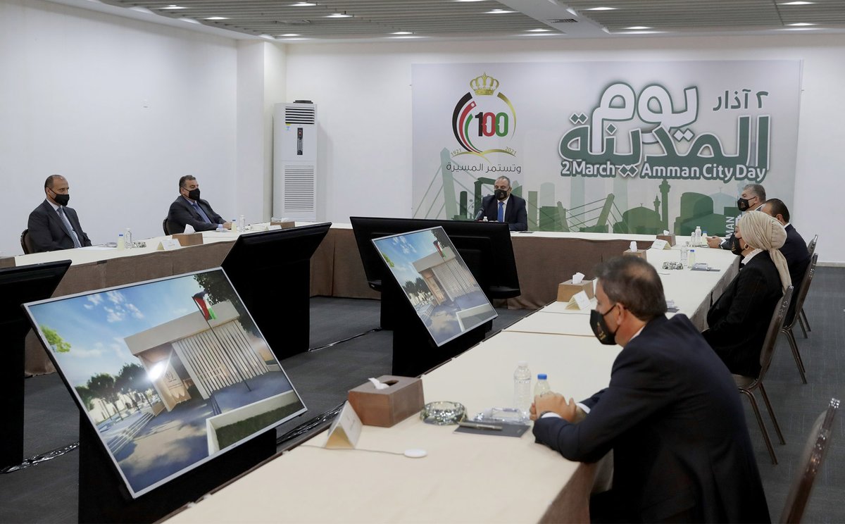 RHCJO's tweet photo. جلالة الملك عبدالله الثاني يشارك أمانة #عمان الكبرى الاحتفاء بـ "#يوم_مدينة_عمان" ويشيد بأتمتة خدماتها كأول مؤسسة وطنية تقدم جميع خدماتها إلكترونيا https://t.co/ZAHGRcgsRK