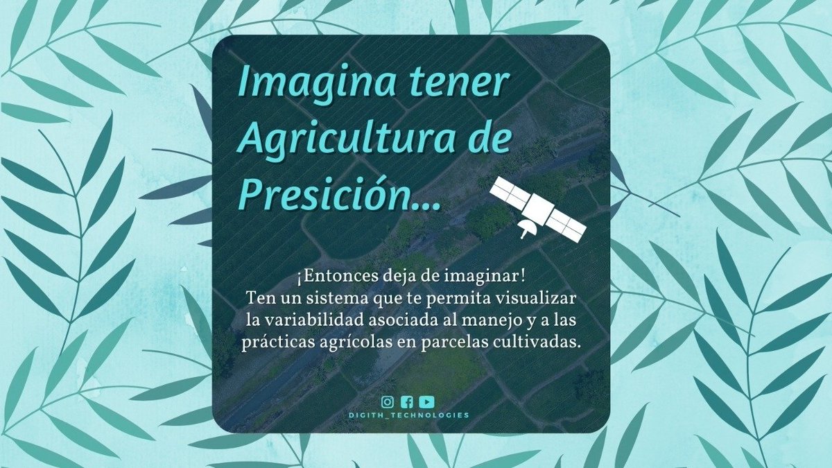 Digith_tech's tweet photo. ¡Atentos!
Nueva línea de tecnología AgroSky para el sector de agricultura 🌱
Previene plagas, sequías, proporción correcta de agua y demás,vía satélite 🛰️🗺️ Diseno.digkt@gmail.com
#DigithTechnologies
#Establos
#Tecnologia
#torreon
#Lalaguna
#SectorGanadero
#MarcandoLaDiferencia https://t.co/iplkNsu2Mv