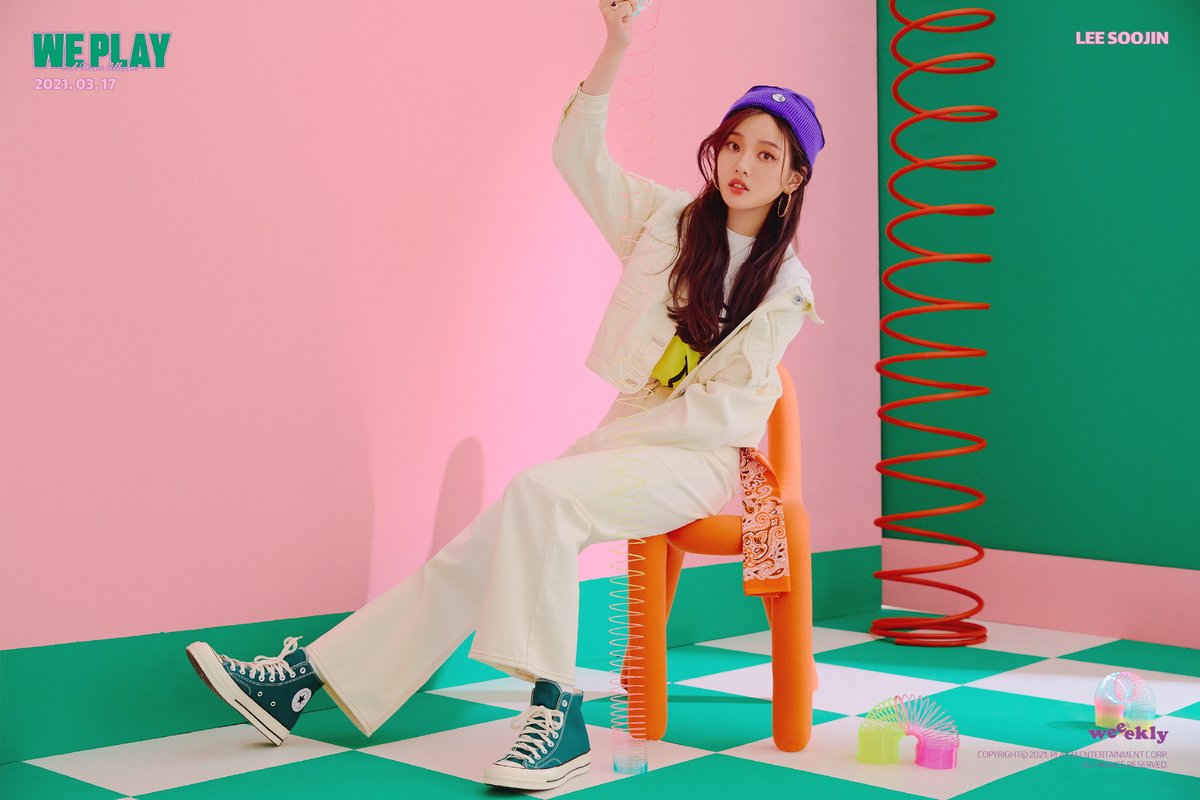 Weeekly 3rd Mini Album 
[We play] Concept Photo #1
: Lee Soojin(이수진)

2021. 03. 17 WED 6PM

#Weeekly #위클리
#이수진 #LeeSoojin
#We_play