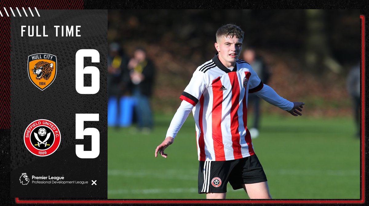 sufcdevelopment's tweet photo. FT: Defeat for the Blades.

🐯 #HCFC 6-5 #SUFC 🔴 https://t.co/msllOSJ6jJ