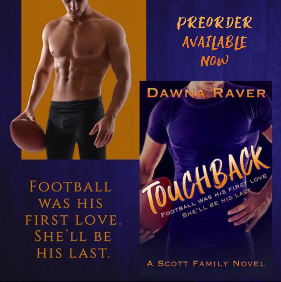 Johannah meets Jett, sparks fly. They try to stay faithful to promises, but their attraction takes over and they start an affair. Johannah's illness begins to overwhelm her, jeopardizing everything, including her life.🏈 TOUCHBACK by Dawna Raver - mailchi.mp/trsor.com/touc…