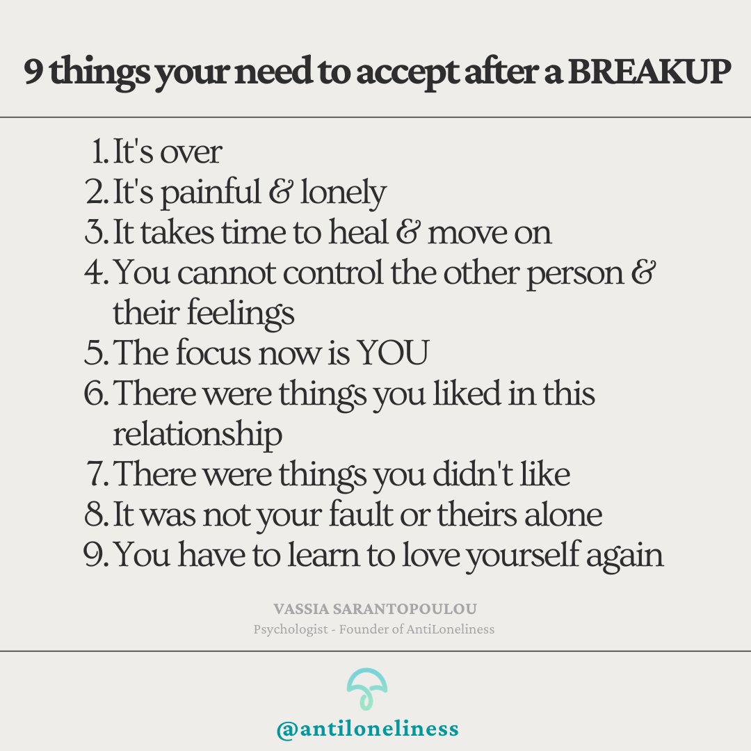 Many times people in therapy ask me how to heal from a break up &amp; move on as quickly as possible. However, in order to heal from a break up, we need time. 
Compassion and acceptance. 
.
#acceptance #pain #AfterBreakup #relationships #compassion #selfcompassion #separation