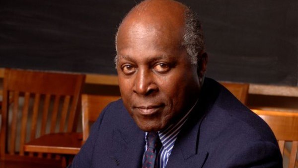 MARCMORIAL's tweet photo. Vernon Jordan, our legendary 5th president, passed last evening with his wife + daughter at his side. He was one of the top transformative leaders in civil rights, business, and politics. Please join me in sending prayers to his family as we mourn his loss and celebrate his life. https://t.co/nhDO2WnXN7