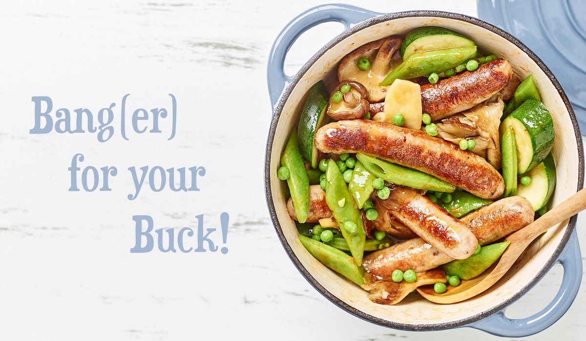 SpringfieldOrg's tweet image. One of our most popular products in recent times is on offer! 3 for 2, Buy 2 get 1 Free, whichever way you want to look at it there's never been a better time to try our Free Range Chicken Sausages!

Bang(er) for your Buck! - mailchi.mp/0ac0d1ad4d10/b…
#freerange #chicken #sausages