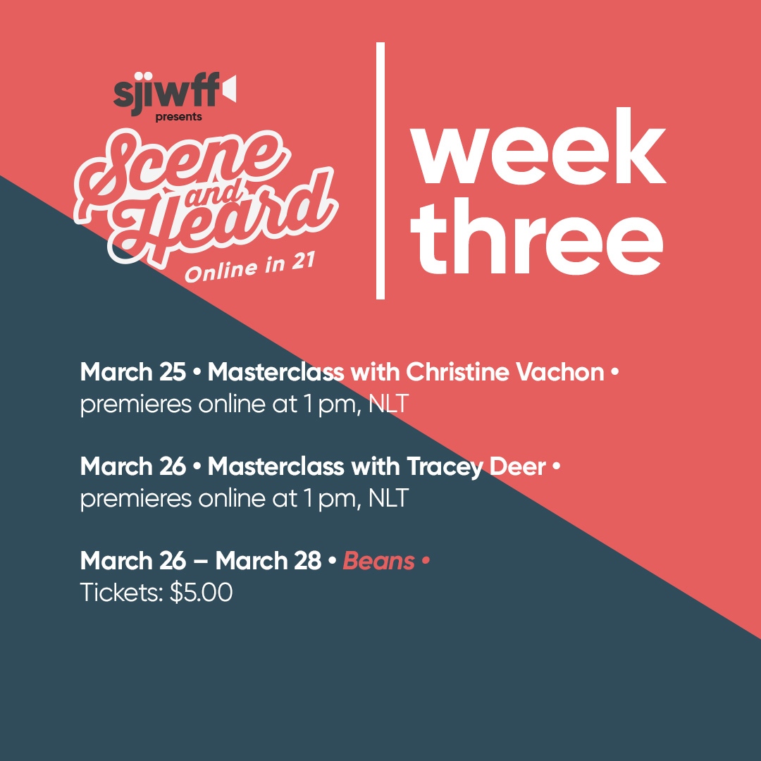 We're a week and a half out from the start of our #SceneAndHeard film screenings and #CozyChats! Mark your calendars and check out the full lineup here!⁠
⁠
Buy tickets to watch + learn more at womensfilmfestival.com/sceneandheard #NLArts