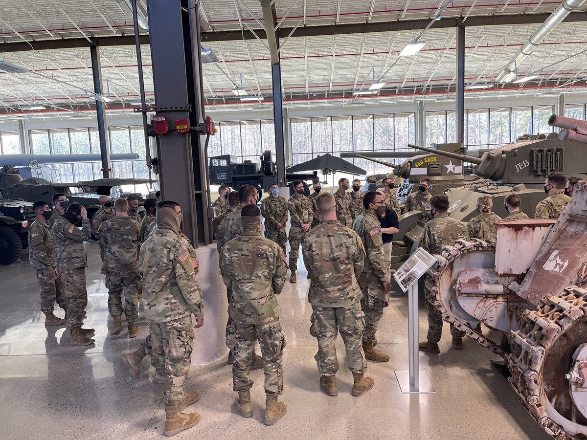 OrdnanceTSF's tweet photo. Alpha 832D came by today for Ordnance history and a tour of the TSF #GoOrdnance @832dODBN @59thOrdnanceBDE @OrdnanceCSM @ChiefofOrdnance https://t.co/W1wfHx7lTl