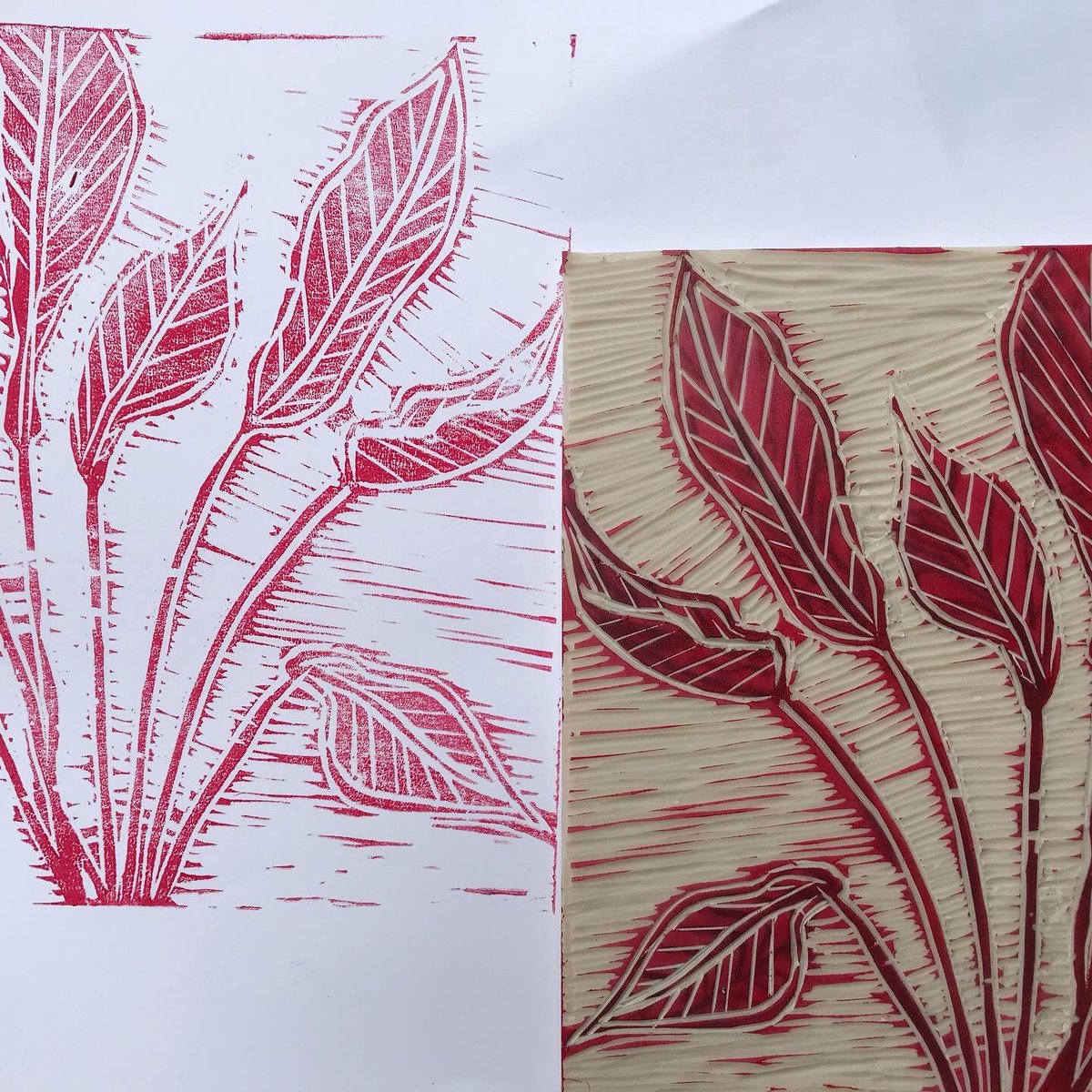 iprintedthat's tweet image. A fair bit needs to happen between now and 17 May but it’s looking like that’s when I’ll be able to welcome you back to the studio 🙌🏻 Also I’ve been contacted by venues, incl @BelmontHseGdns (see photos) to book in classes. Ah, won’t it be nice to print together IRL again 😊