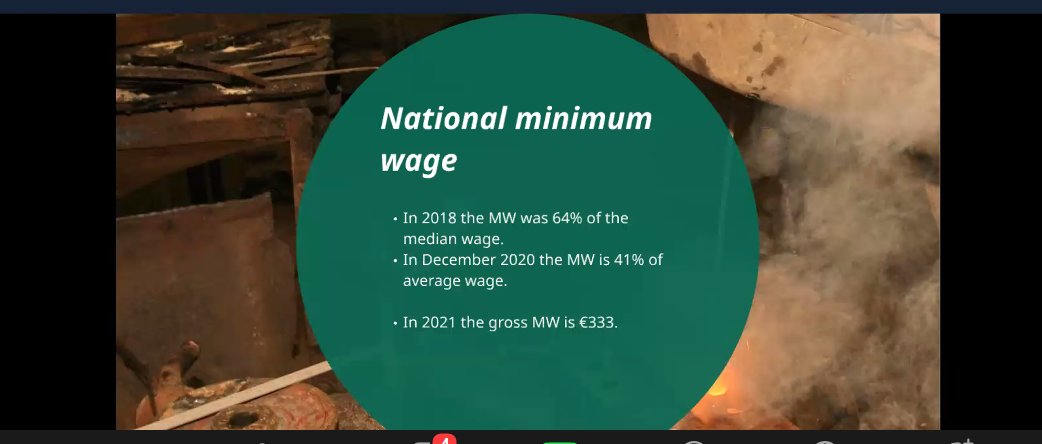 etuc_ces's tweet photo. #MinimumWages Webinar Vanya Grigorova #podkrepa 🇧🇬 "In my country,the average housholds need two minimum wages to make their end meet.Low-paid employees are the largest group in Bulgaria.The level of minimum wage depends only on politicians'decisons.We want higher(minimum) wages" https://t.co/BLrcnK8nkH