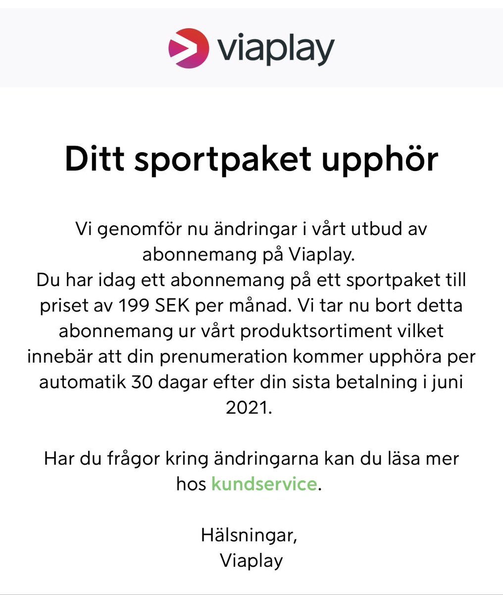 Hej <a href="/Viaplay_SE/">Viaplay</a>! Kommer ni ihåg när ni lovade oss beta-testare 199kr/mån for life som tack för hjälpen? Uppenbarligen inte.