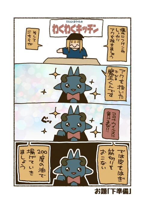 過去4コマ。 