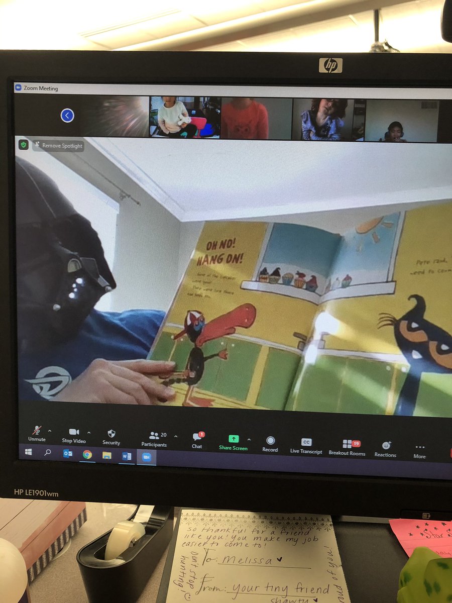 We had a fun surprise reader this morning to help us celebrate #ReadAcrossAmericaDay