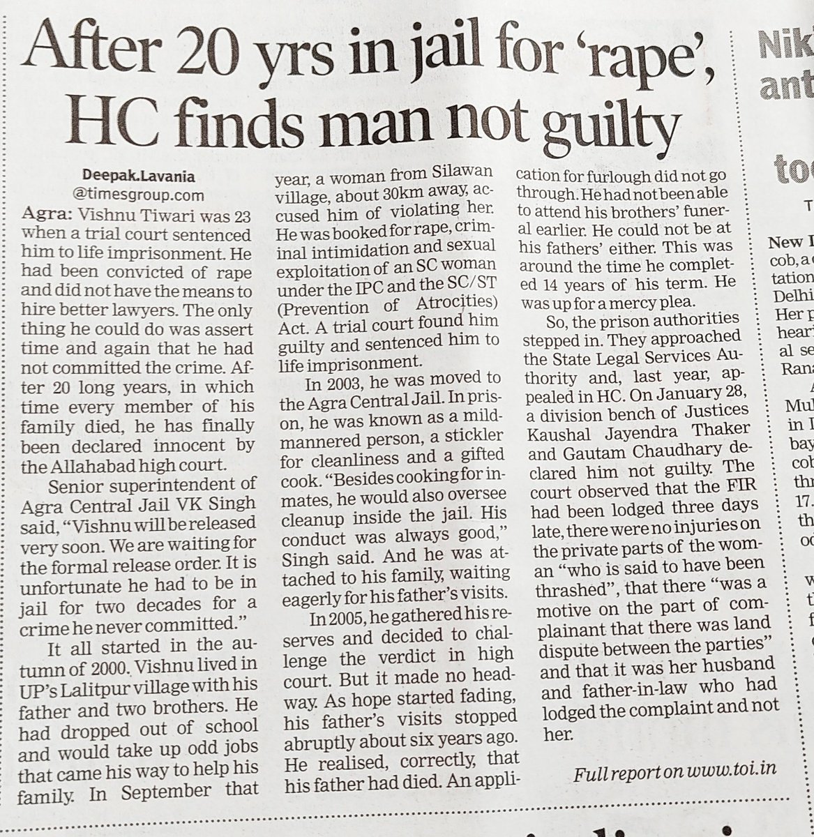 rawofficer's tweet photo. #SathyamevaJayathe 
IT is not about man or girl, it is not about victim or criminal.
It's about our bullshit #internal_security 
It's about our fail judicial system.
Mafia walk freely ( like in #Hathras )
&amp; Innocent kept in jail for Life imprisonment.
#Hathras_Again https://t.co/DanN74FaJB