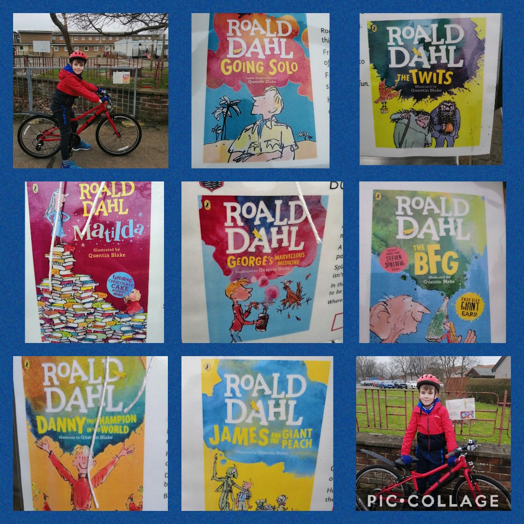 Sutherland1103's tweet photo. B on his book hunt 🚲🧐📚
Phrase: reading is a passport to many countless adventures @MorayPS @P5MorayPS #WorldBookDay2021 https://t.co/yrTijAZhtl