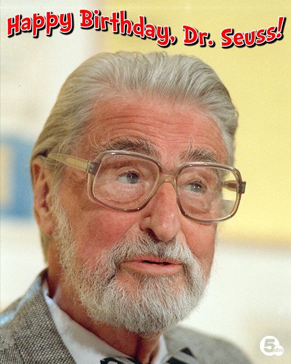 WEWS's tweet image. &quot;Remember me and smile, for it’s better to forget than to remember me and cry&quot;

Happy birthday, Dr. Seuss!  What&apos;s your favorite book, character, or quote from Dr. Seuss?