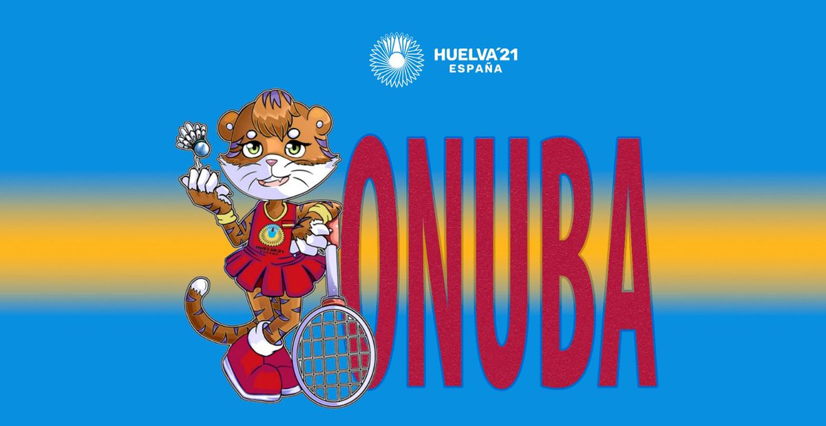 AytoHuelva's tweet photo. ¡Ya tenemos nombre para la mascota de los Mundiales de Bádminton Huelva 2021! Os presentamos a ONUBA 🏸🏸🏸⤵️
Estrenamos además la web de los campeonatos mundiales ⤵️
💻➡️https://t.co/mD4iKU4SVK @Huelva2021WC @BadmintonESP https://t.co/YndNRkM0Tb