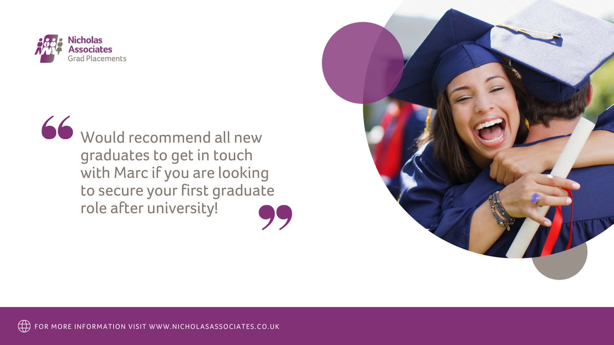 GradSpecialists's tweet photo. We're so proud of Marc for receiving this amazing testimonial!💜

#testimonial #testimonialtuesday https://t.co/fePYquz2JV