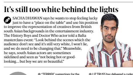 Londoners_Diary's tweet image. Actor @sacha_dhawan talks behind the camera with @BAFTA