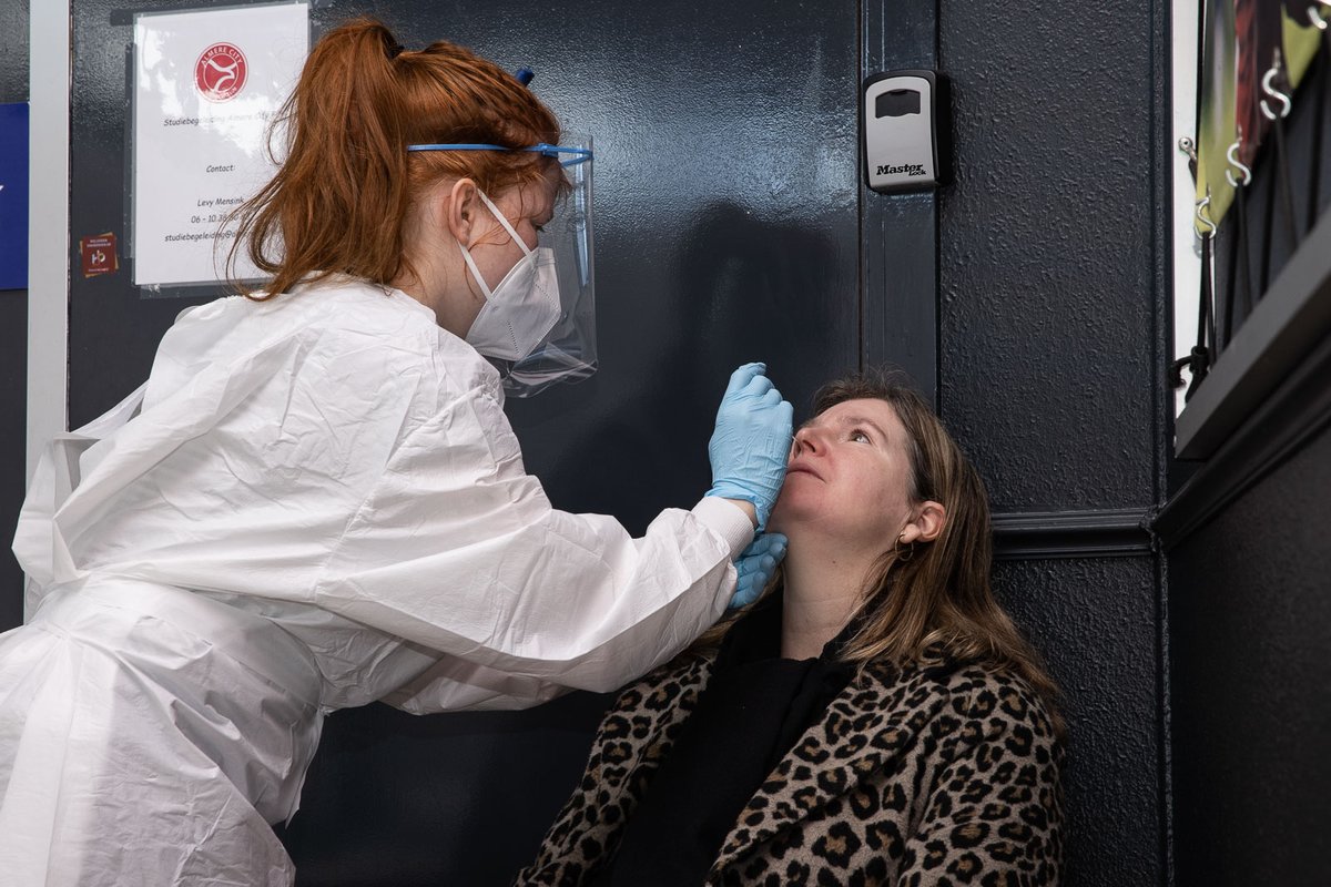 🤧 | Als onderdeel van het FieldLab-event dien je ook aanstaande vrijdag te worden getest. Je kunt daarvoor nu in de CLOSE-app een afspraak voor maken onder het kopje 'Info'.

Foto: Ron Baltus / sportshots.pro