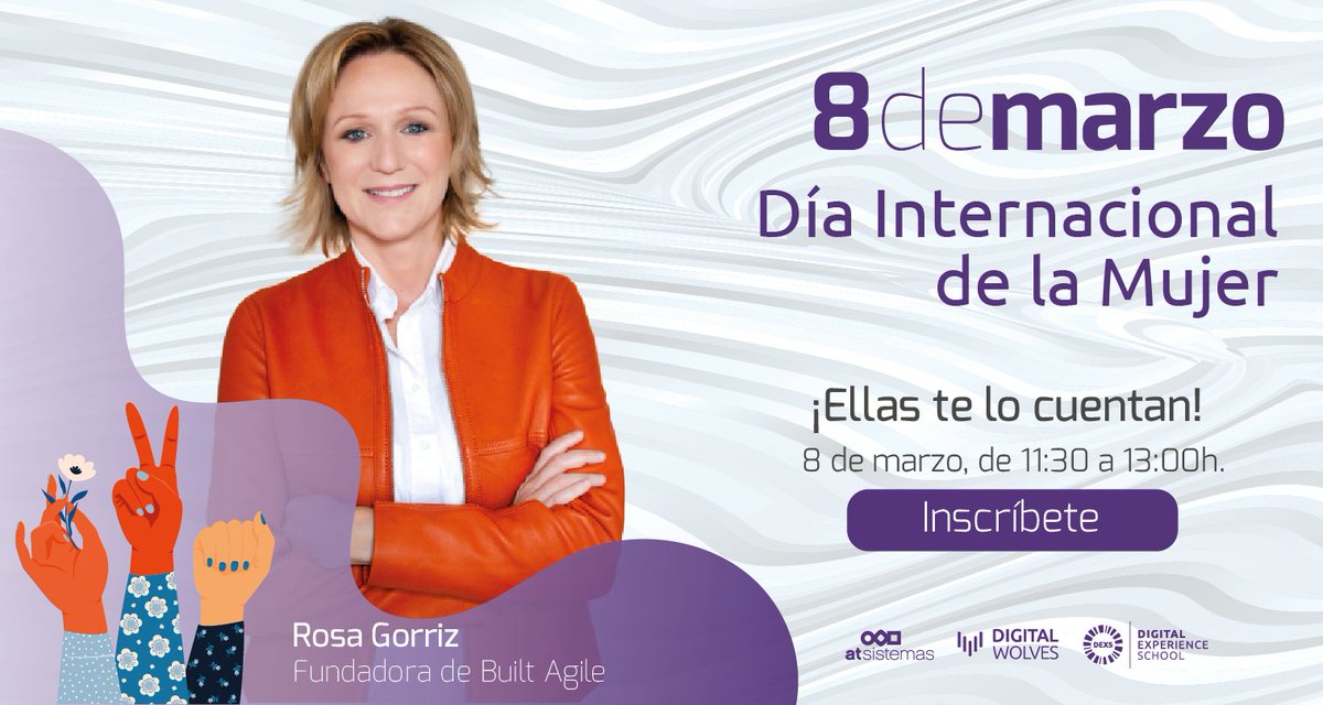 knowmad mood (@knowmad_mood) on Twitter photo 💜 ¿Cómo poner voz al #DiaInternacionalDeLaMujer?
Te proponemos una #mesaredonda con historias de mujeres que inspiran, como <a href="/RosaGorriz/">Rosa Gorriz</a>, fundadora de @AgileBuilt y embajadora de la ONG <a href="/LMNMovemos/">Las mujeres nos movemos</a>.👩🦰
¡Conoce su historia! 👉 bit.ly/3pQsj40
#ChoosetoChallenge #IWD2021 💜 ¿Cómo poner voz al #DiaInternacionalDeLaMujer?
Te proponemos una #mesaredonda con historias de mujeres que inspiran, como <a href="/RosaGorriz/">Rosa Gorriz</a>, fundadora de @AgileBuilt y embajadora de la ONG <a href="/LMNMovemos/">Las mujeres nos movemos</a>.👩🦰
¡Conoce su historia! 👉 bit.ly/3pQsj40
#ChoosetoChallenge #IWD2021