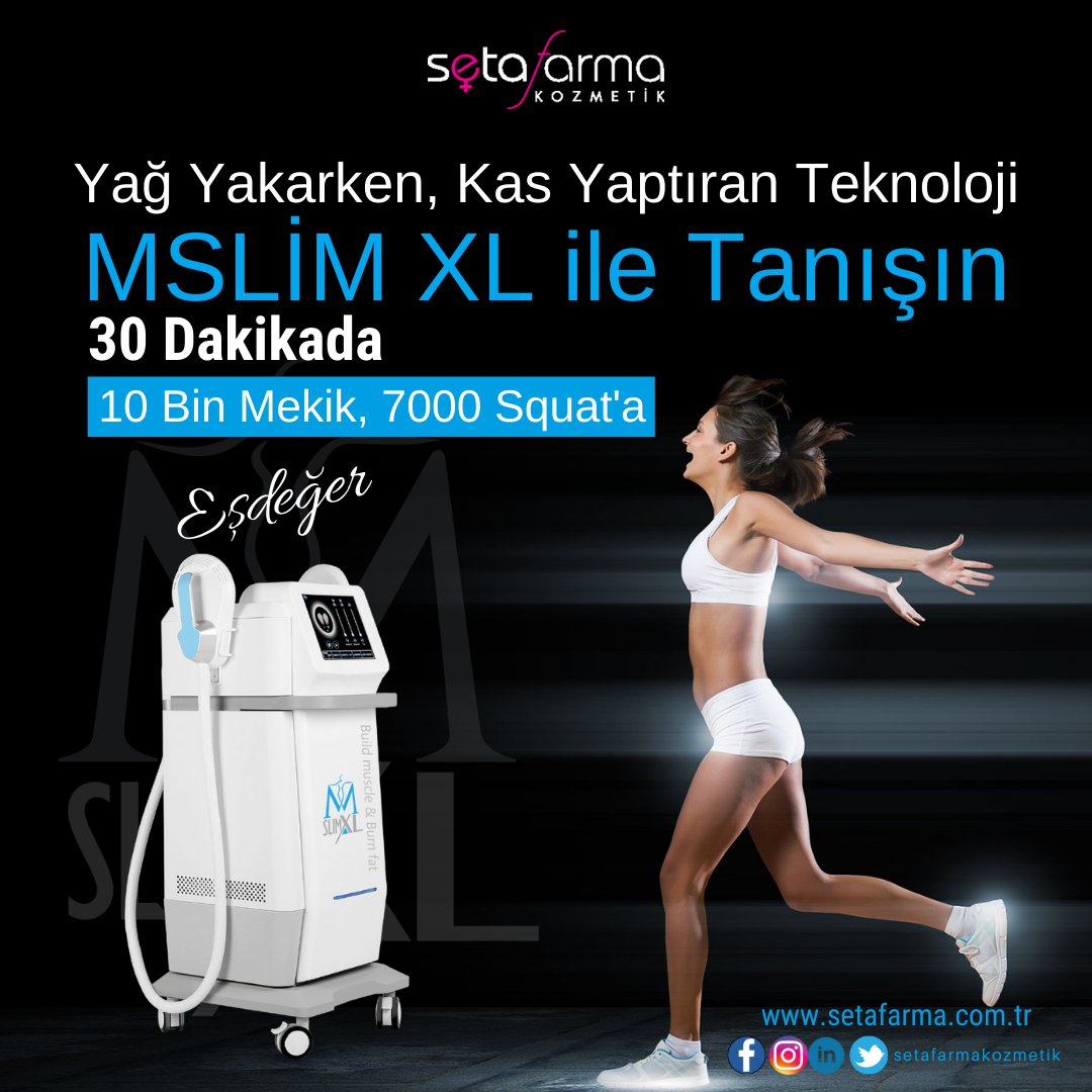 setafarmatr's tweet photo. 🔷Yağ Yakarken, Kas Yaptıran Teknoloji MSLİM XL ile Tanışın.
🔶30 dakikada10 Bin Mekik, 7000 Squat'a eşdeğer !!!

#setafarma #setafarmakozmetik #kasgelişimi #yağyakımı #YeniNormallesmedenAnladığım  #mslimxl #mslimxlbursa #mslimxldenizli #SALI #normallesme #NeyinVar https://t.co/HnOFt8G1y1