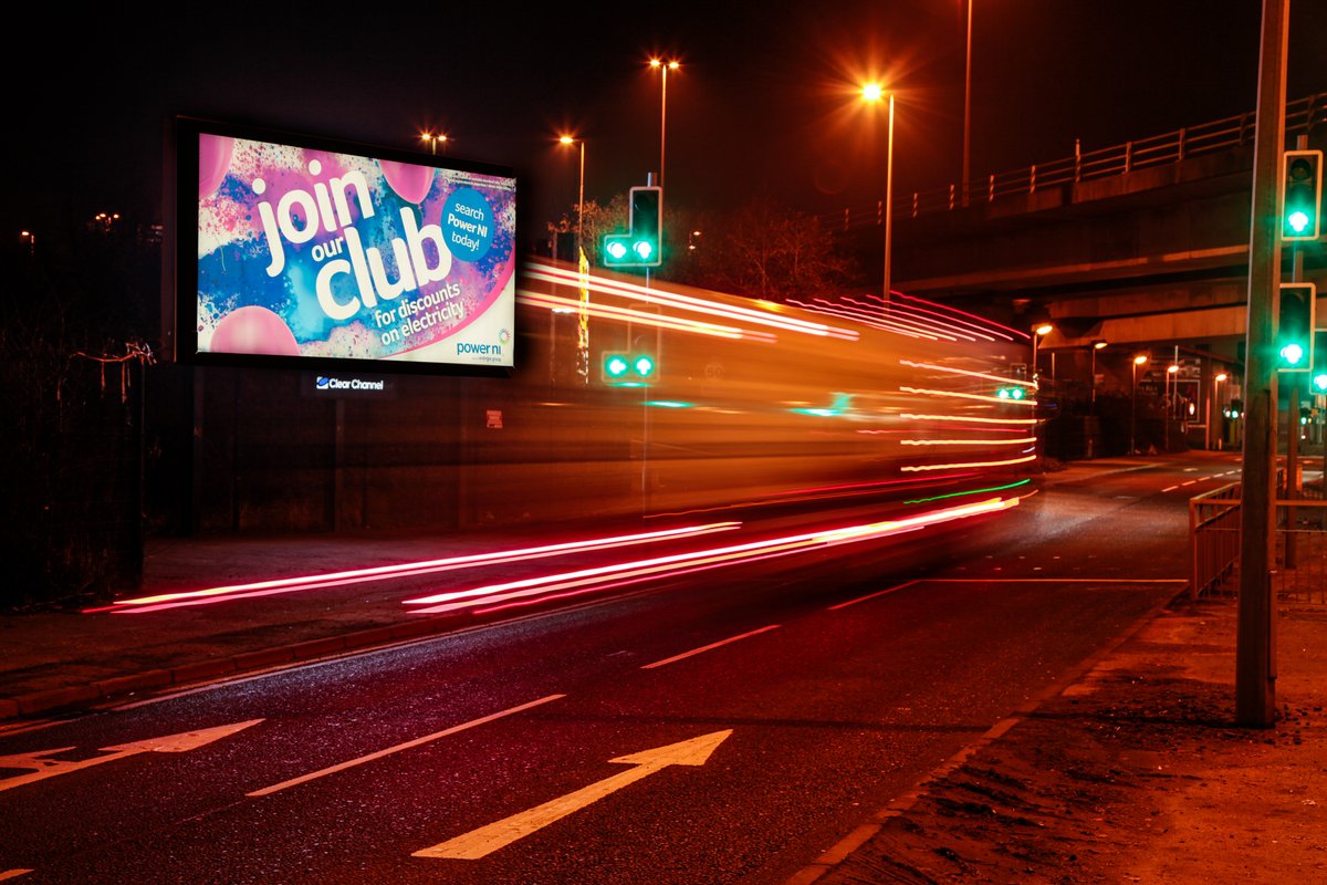 BMO_NI's tweet photo. Join the @PowerNI Club for discounts on electricity! Visit https://t.co/Wp8F1tq4Fn to sign up today or for more information. Check out their electric campaign making a buzz accross #NorthernIreland #OOH #Classic #Fame #PlatformForBrands #RoadsideAdvertising #OutdoorAdvertising https://t.co/aCjy0lvLvv