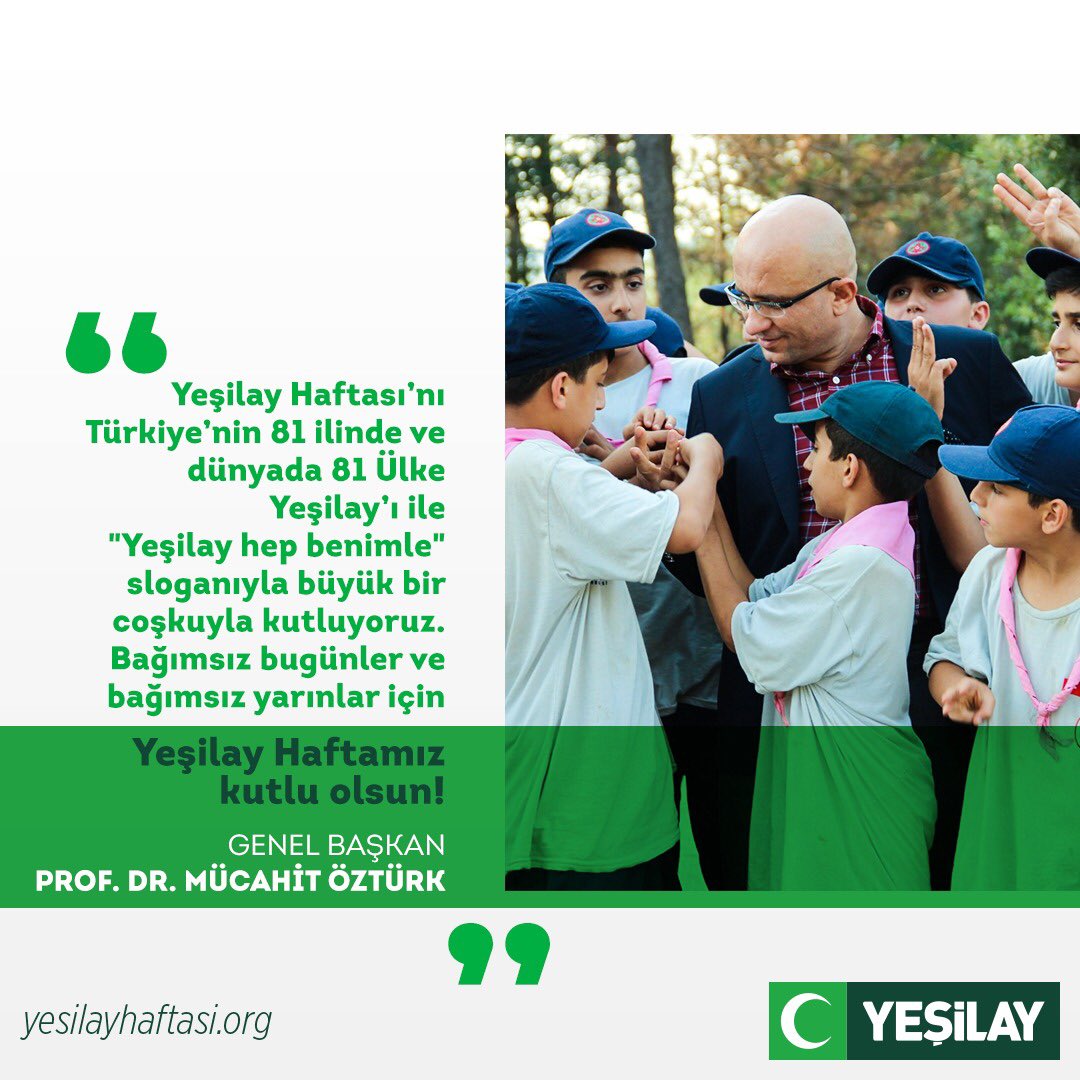 İyi ki varsın Yeşilay!
Bağımsız yarınlar için daima var ol!
Yeşilay haftamız kutlu olsun!
#YesilayHepBenimle #YesilayHaftası #Yesilay #yeşilay #yeşilayhepbenimle