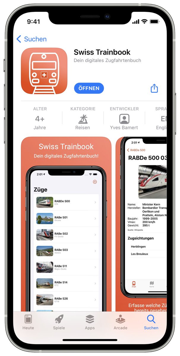 SwissTrainbook's tweet photo. Mit Swiss Trainbook gehört das führen von Excel oder Papierlisten der Vergangenheit an. Die App ist jetzt zum Einführungspreis im AppStore verfügbar! #SwissTrainbook #SBBConnect #öVLive https://t.co/VNGtTWlKDW https://t.co/ci8nknWkLr