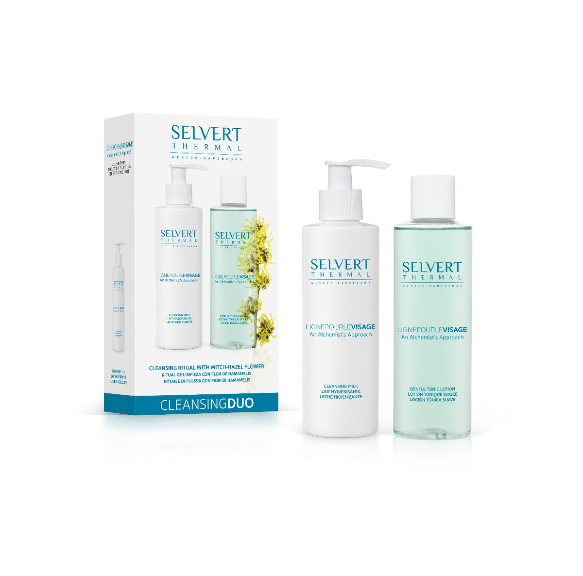 Selvert Thermal propone un nuevo Programa cosmético de limpieza de uso diario y pensado para todo tipo de pieles en tan solo 2 pasos!! 

Selvert Thermal proposes a new cosmetic cleaning program for daily use and designed for all skin types in just 2 steps!!