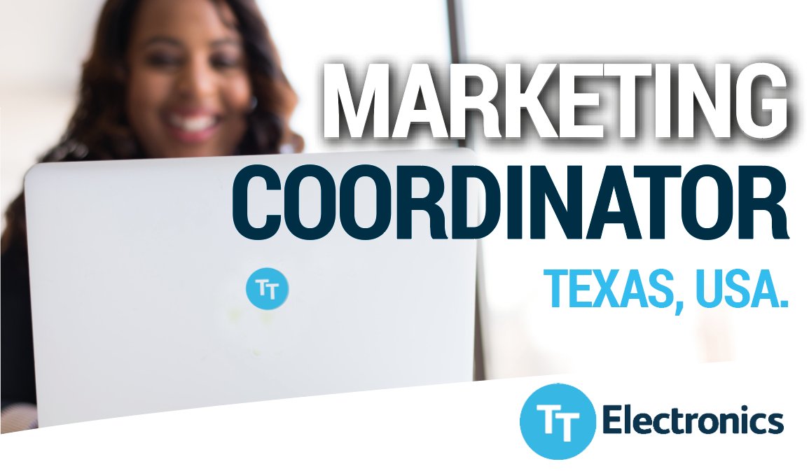 TTElectronics's tweet photo. Creative? Detail Orientated? Willing to learn and develop your skills working on projects that matter? TT Electronics is currently recruiting for a Marketing Coordinator within its Plano, Texas facility in the US. 

Interested in learning more?: https://t.co/McoPorVtQy https://t.co/J6G3zf80Sa