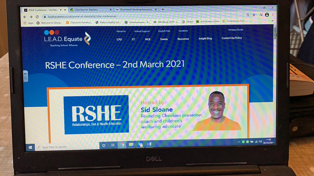 Learning even more about PSHE and RSHE at the #LeadEquateRSHE conference. Can’t wait to develop this even further in school and within my work as a PSHE SLE @holytrinitytatt