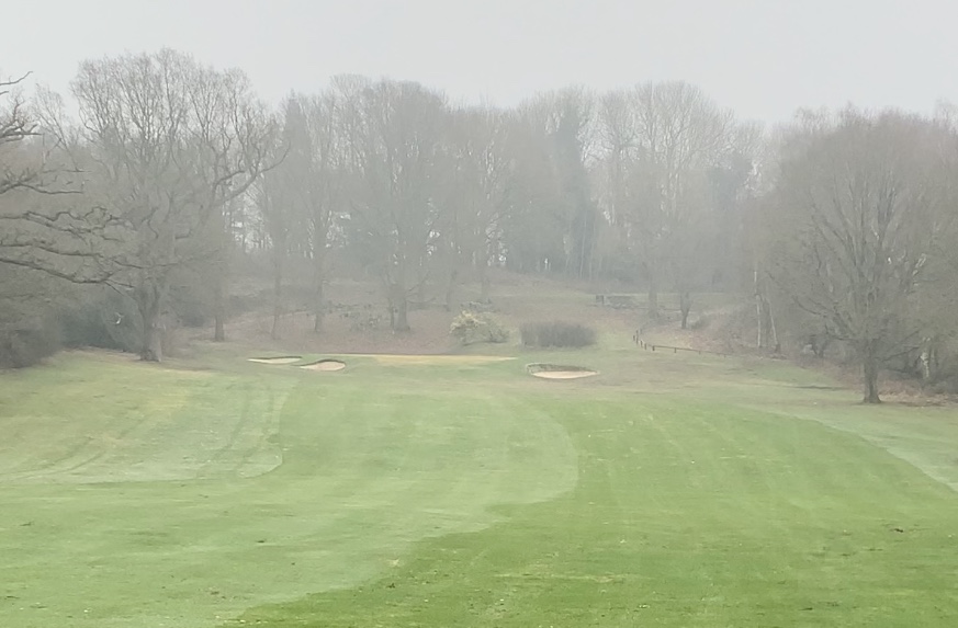 ashfordkentgc's tweet photo. T minus 27 days &amp; counting. Bit of a misty murky start to the day, but course is starting to come together. More top dressing going on the greens, fairways getting their 1st cut. https://t.co/FO6DBVAsLz