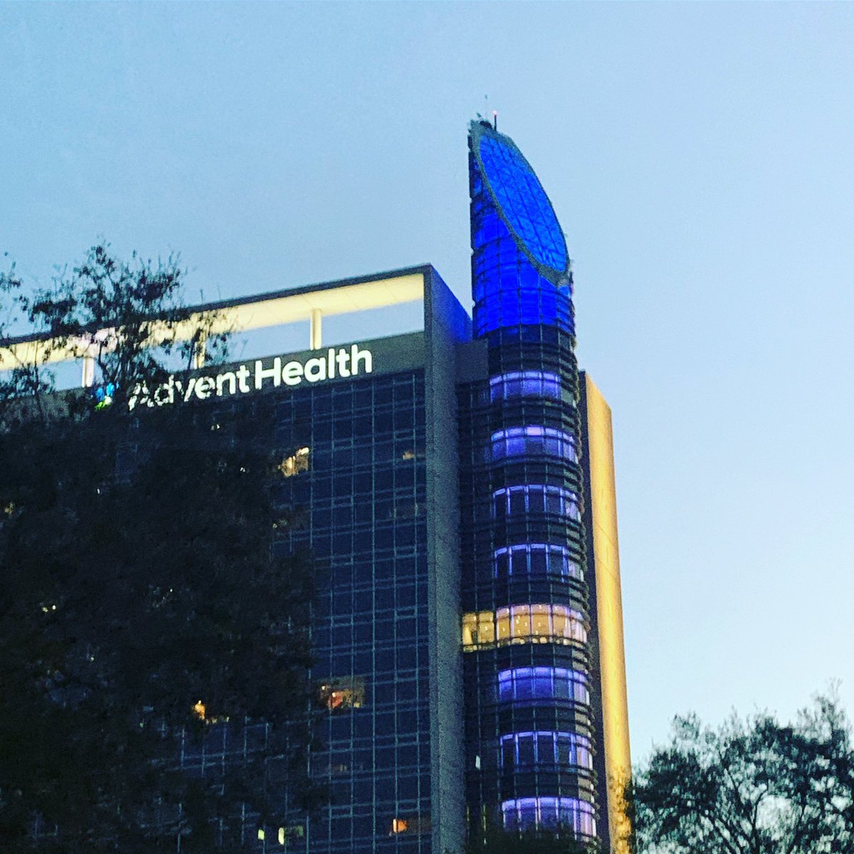 We are joining communities across the nation recognizing COVID-19 Memorial Day, 1 year since the pandemic hit us. Across <a href="/AdventHealthCFL/">AdventHealth Central Florida</a> our #blueraysofhope shine in remembrance of those lost. <a href="/CityofOrlando/">CityofOrlando</a> <a href="/OrangeCoFL/">Orange County FL</a>