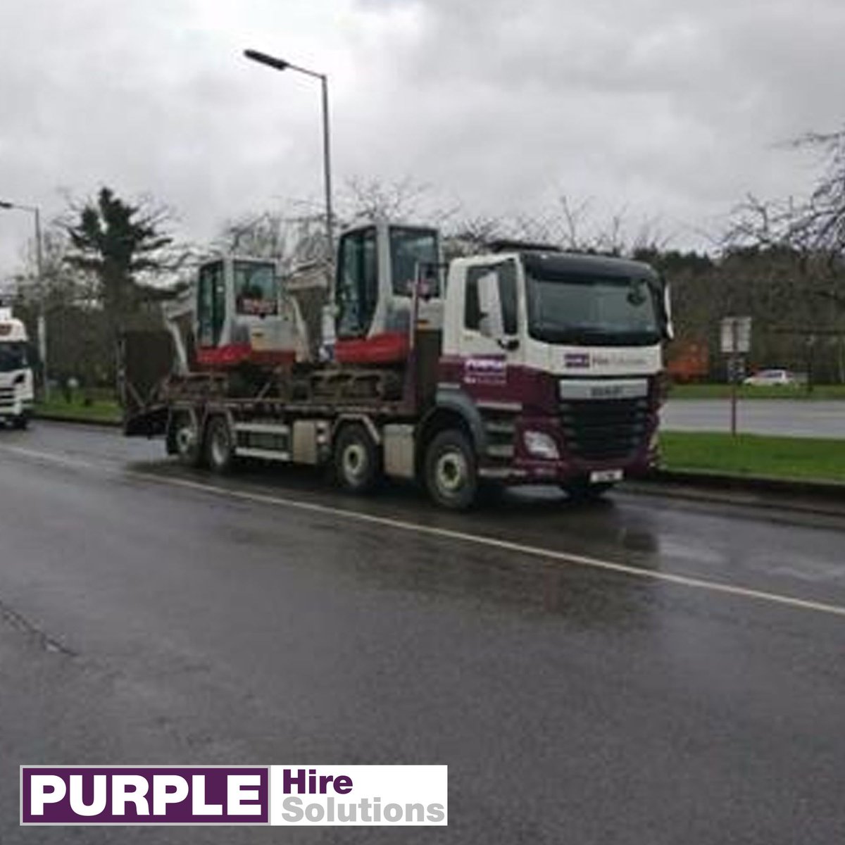 Our big Purple Lorry out on a big Purple delivery😍 
.
.
.
#toolhire #planthire #construction #tools #hire #builders #lorry #diy #tool #somerset #yeovil #truck #digger #chard #hire #wincanton #westonsupermare #glastonbury #buildersofinsta #southwestsomerset #delivery #purplehire