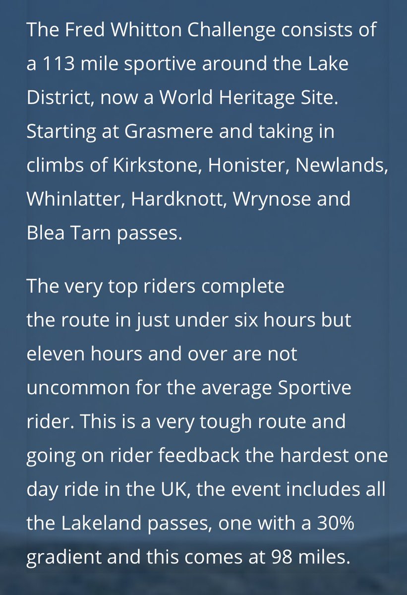 Finally got a place on this one, and the rescheduled date is on my birthday 😁 🚴 ⛰ 😬 best get some training in!