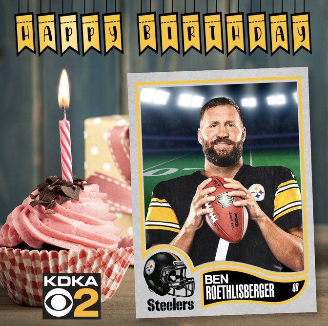   HAPPY BIRTHDAY, BIG BEN!  Share to wish Steelers QB Ben Roethlisberger a happy 39th birthday! 